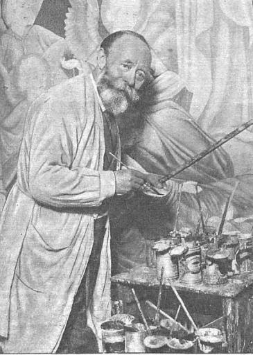 Heinrich Immencamp, el alemán que pintó la Iglesia de los Jesuítas de Santander
