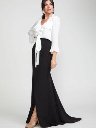 Falda Larga Raso Boda