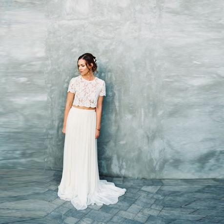 Falda Larga Raso Boda