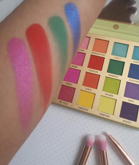 Paleta Trendy in Tokio de BH Cosmetics, ¡a todo color! | Reseña, swatches y 4 looks Paleta Trendy in Tokio de BH Cosmetics, ¡a todo color! | Reseña, swatches y 4 looks