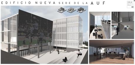 Así se vería una nueva sede de AUF proyectada por estudiantes de Arquitectura Así se vería una nueva sede de AUF proyectada por estudiantes de Arquitectura