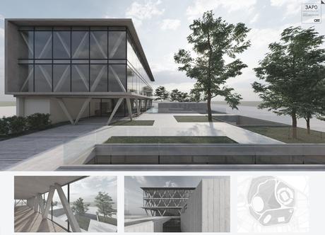 Así se vería una nueva sede de AUF proyectada por estudiantes de Arquitectura Así se vería una nueva sede de AUF proyectada por estudiantes de Arquitectura