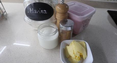 Bechamel con Mambo Los ingredientes para hacer la salsa bechamel