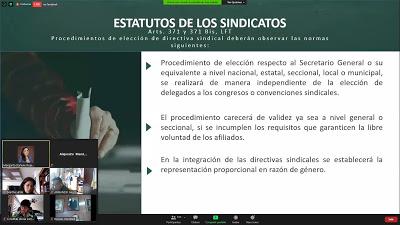 ORIENTAN A SINDICATOS SOBRE NUEVAS DISPOSICIONES DE LA REFORMA LABORAL