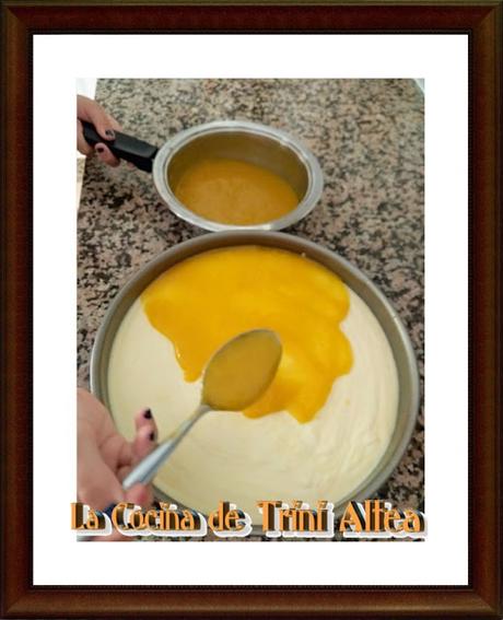 TARTA MOUSSE MANGO TARTA MOUSSE MANGO