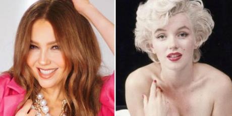 #Mexico: Thalía (@Thalia) se transforma en Marilyn Monroe; su parecido paraliza Internet (VIDEO)