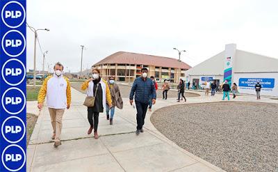 VISITAN CENTRO DE ATENCIÓN Y AISLAMIENTO DE CAÑETE…