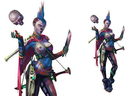 Algunas cosas para Necromunda: Cartas y arte