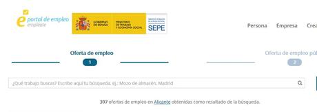 400 Ofertas de empleo en Alicante