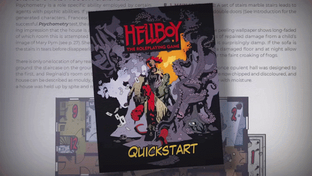 Hellboy:The Roleplaying Game de Mantic Games y Red Scar anunciado (Y mas)