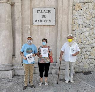 “Recuperem Marivent”, una asociación isleña que quiere devolver el Palacio a los ciudadanos de Baleares.