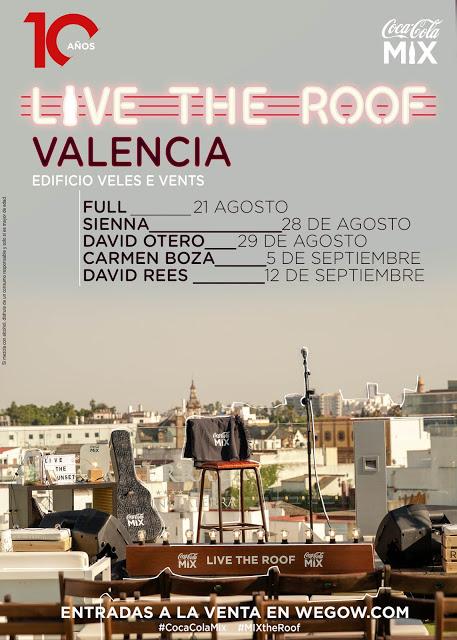 [Noticia] Full, Sienna, David Otero, Carmen Boza y David Rees conforman el cartel del Live The Roof Valencia 2020