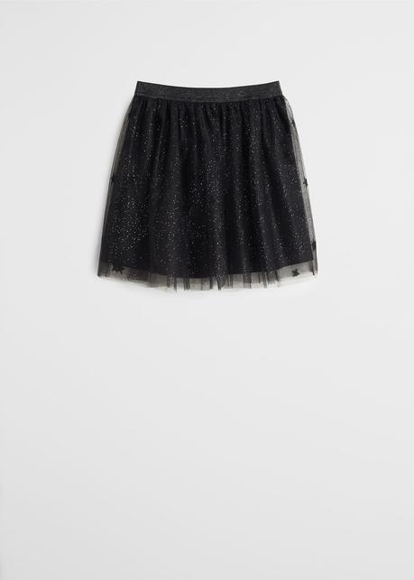 Falda Tul Estrellas Mujer