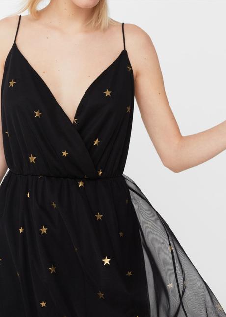 Falda Tul Estrellas Mujer