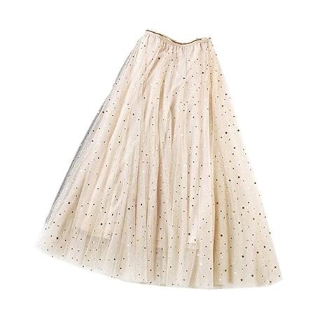 Falda Tul Estrellas Mujer