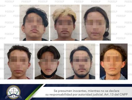 Detienen a 7 personas relacionadas con destrucción del Congreso del Estado de SLP