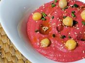 Hummus remolacha, receta picoteo sana