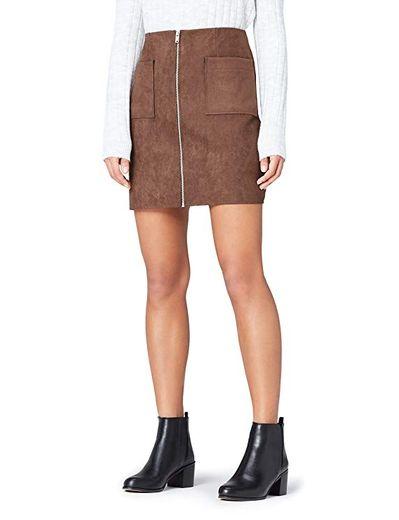 Look Falda Ante Negra