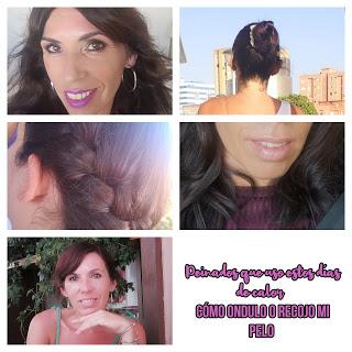 Peinados que uso estos días de calor | Cómo ondulo o recojo mi pelo