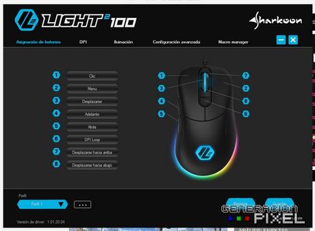 ANÁLISIS HARD-GAMING: Ratón Sharkoon Light2 100
