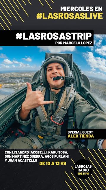 Toda la energía y simpatía de Alex Tienda en esta nota exclusiva