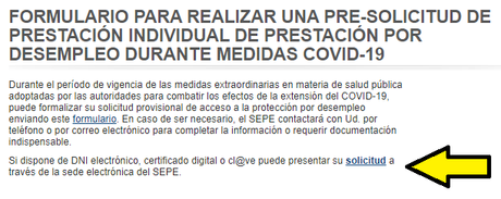 Como solicitar el pago único de la prestación por desempleo Online