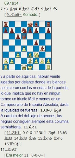 Nuevas tablas de Angel Fernández en la 2ª ronda del Campeonato de España de 1967