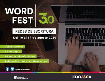 LLEGA TERCERA EDICIÓN DE WORD FEST 3.0 FESTIVAL REDES DE ESCRITURA