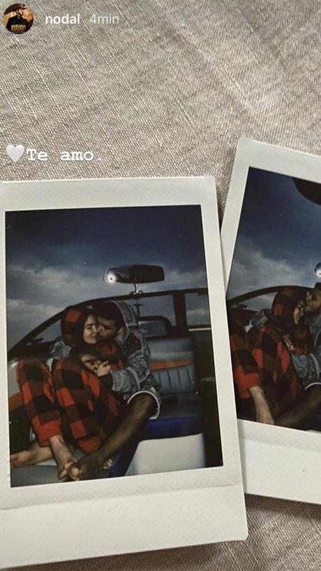 Belinda y su novio Nodal