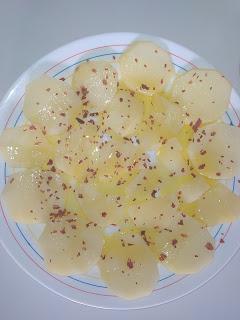 Patatas a la gallega al microondas.