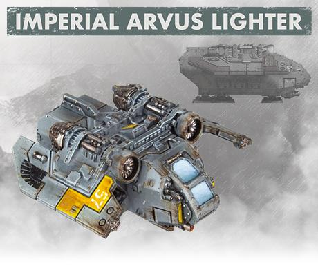 Arvus Lighters y Vulture Gunships para AI en los pre-pedidos de FW Arvus Lighters y Vulture Gunships para AI en los pre-pedidos de FW
