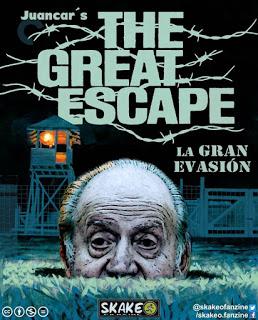 La “huida” del rey emérito, Juan Carlos I, un autoexiliado de lujo.