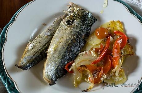 receta paso a paso de caballa al horno receta de pescado al horno