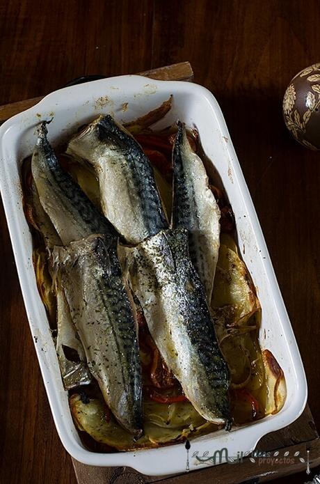 receta fácil de caballa al horno elaboración paso a paso de caballa al horno