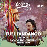 Concierto de Fuel Fandango y Volver en el Cooltural Go en el Recinto Ferial de Almería