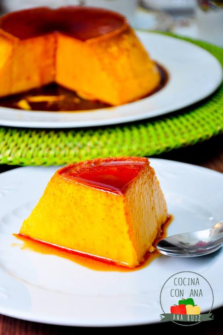 FLAN DE HUEVO  (EN VAROMA Y TRADICIONAL)