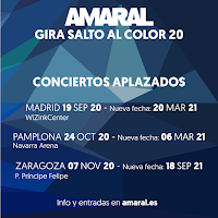 Amaral, Conciertos en 2021