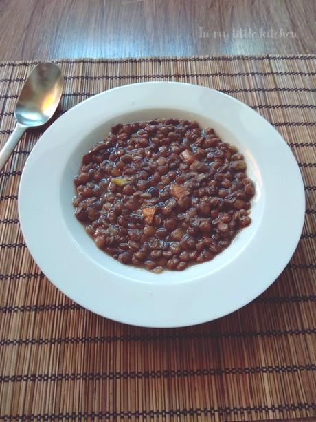 Asaltablogs imprevisible- Lentejas en crockpot