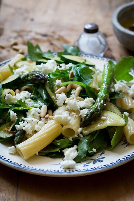 ENSALADA DE PASTA Y VERDURAS