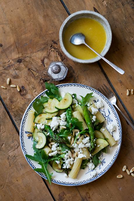 ENSALADA DE PASTA Y VERDURAS