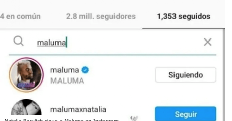 Maluma y Natalia 
