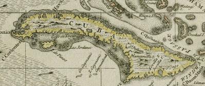 Breve cronología de los criptojudíos/conversos y judaizantes en Cuba entre los siglos XVI-XVIII la colección de mapas Darlington, el Centro de Servicios de Archivos, el Sistema de Bibliotecas de la Universidad de Pittsburgh, la Universidad de Pittsburgh