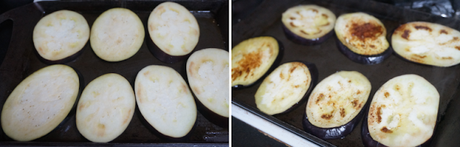 Milhojas de berenjenas Milhojas de berenjenas