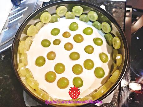 Tarta de Uvas y Queso