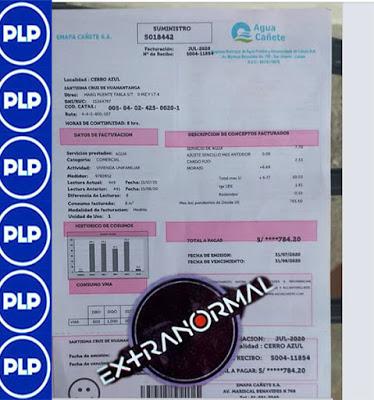 CONSUMOS “EXTRANORMAL” EN CAÑETE...