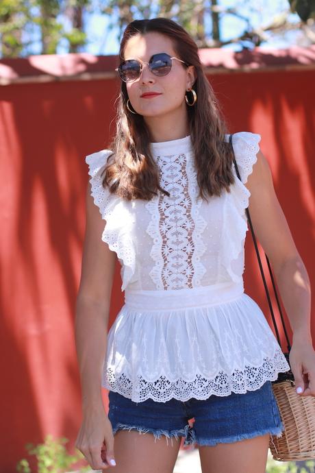 Guipure Lace Top