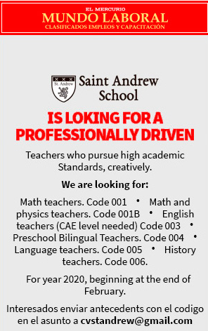 OPORTUNIDADES DE EMPLEOS EN EDUCACIÓN Y EN GENERAL (SEMANA DE 09 AL 12 DE AGOSTO DE 2020).