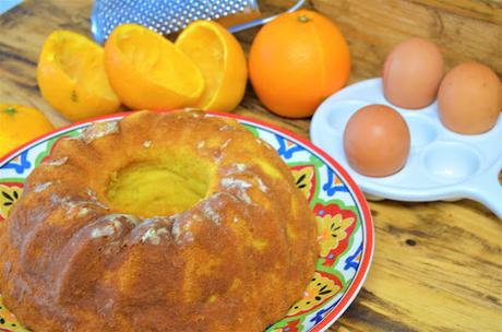 TORTA DE NARANJA pastel de naranja, postres de naranja, tarta de naranja, torta de naranja, las delicias de Mayte,