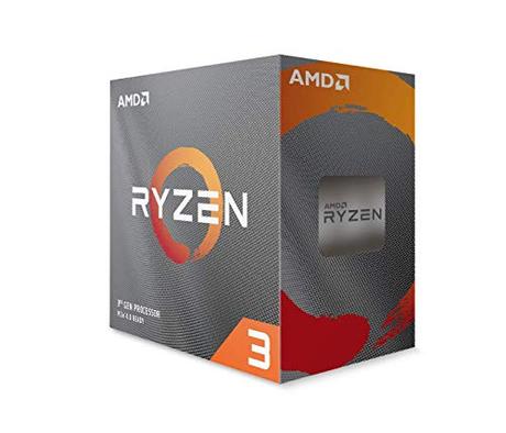 AMD Ryzen 3 3100 - Procesador (4C/8T, 18MB Cache, 3.9 GHz MAX Boost)