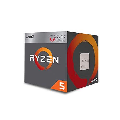 AMD Ryzen 5 3400G, Procesador con Disipador de Calor Wraith Spire (4 MB, 4 Núcleos, Velocidad de 4.2 GHz, 65W)